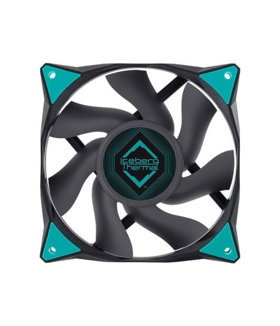 Ventilador 140x140 iceberg-thermal icegale black 2p