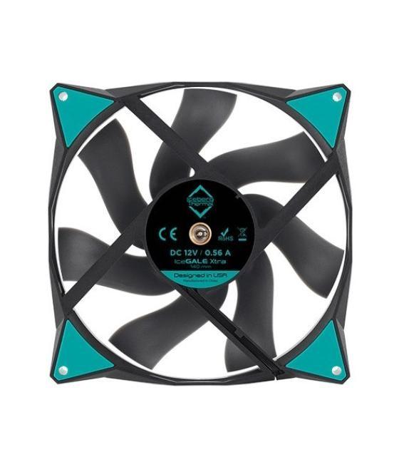 Ventilador 140x140 iceberg-thermal icegale argb black 2p