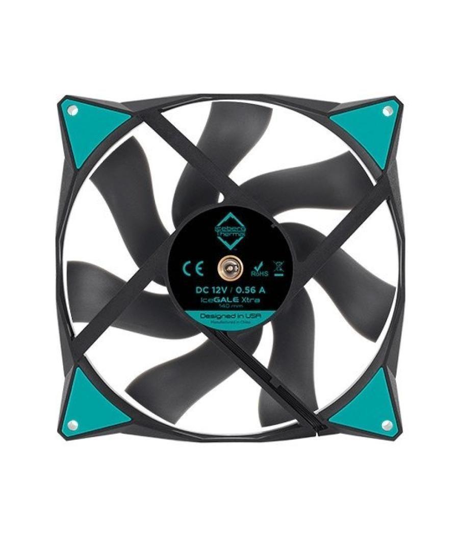 Ventilador 140x140 iceberg-thermal icegale argb black 2p