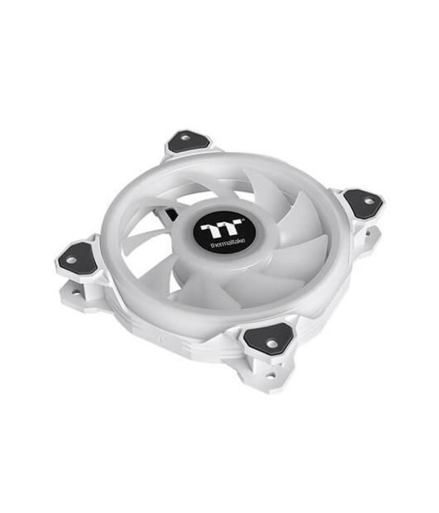 Ventilador 120x120 thermaltake riing quad 12 rgb blanco