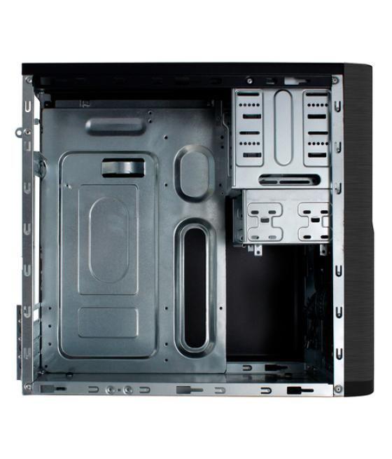 Caja microatx unykach dark shadow negra - fa 500w - 2x usb 2.0 + 2x usb 3.0 frontales - 2 bahías 5.25" + 1 bahía 3.5