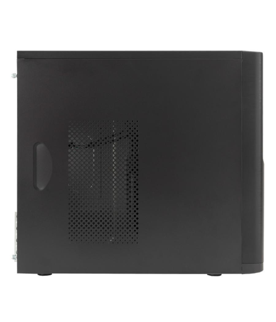 Caja microatx unykach dark shadow negra - fa 500w - 2x usb 2.0 + 2x usb 3.0 frontales - 2 bahías 5.25" + 1 bahía 3.5