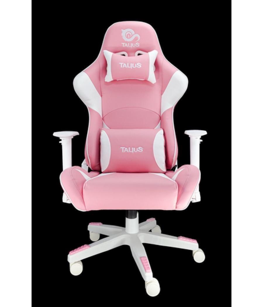 Talius - silla gaming dragonfly - 2d - blanco/rosa