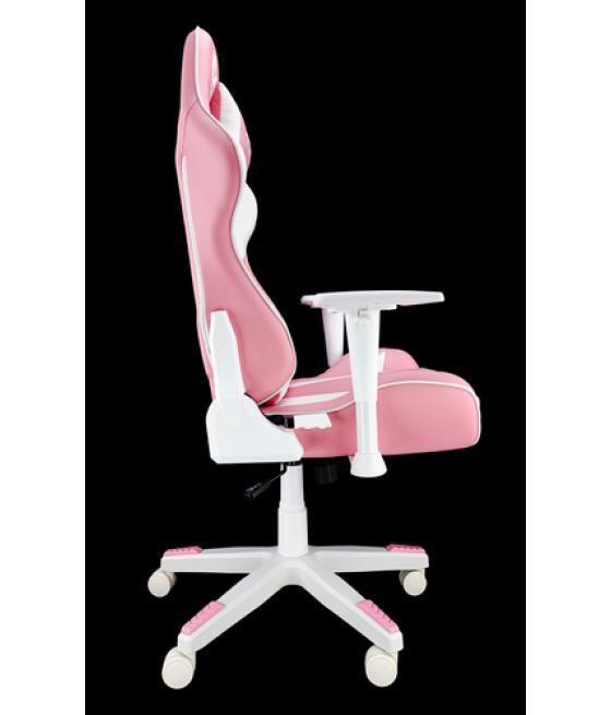 Talius - silla gaming dragonfly - 2d - blanco/rosa