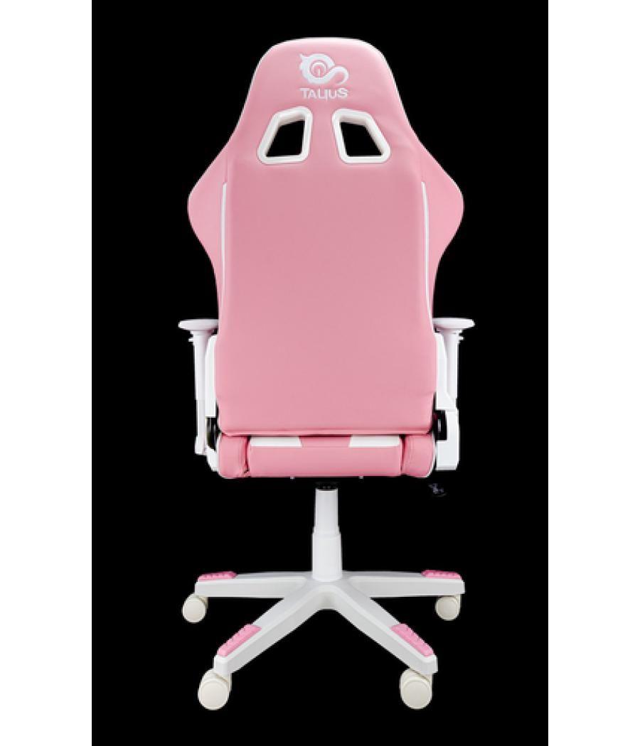 Talius - silla gaming dragonfly - 2d - blanco/rosa