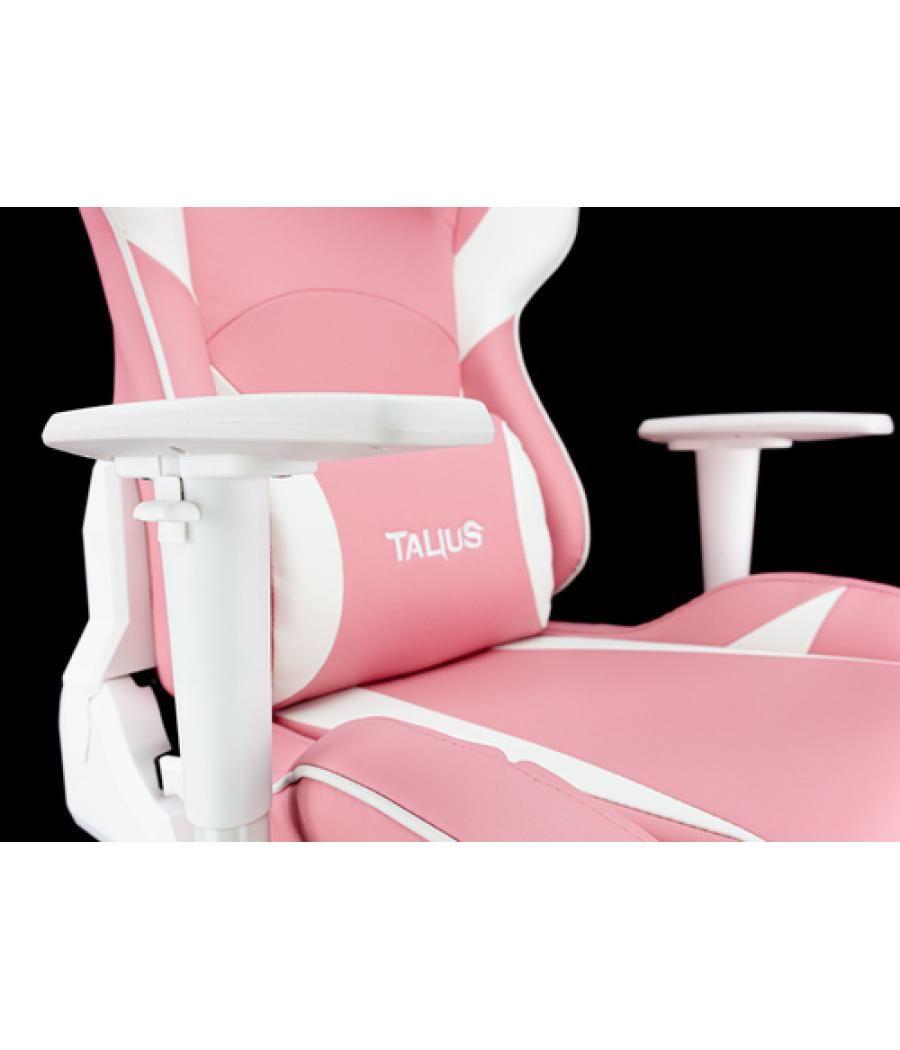 Talius - silla gaming dragonfly - 2d - blanco/rosa