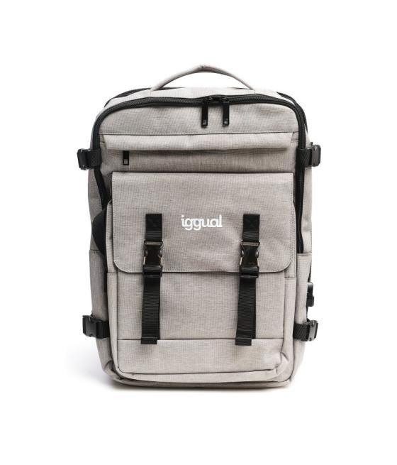 Iggual mochila viaje all-round urban xl gris