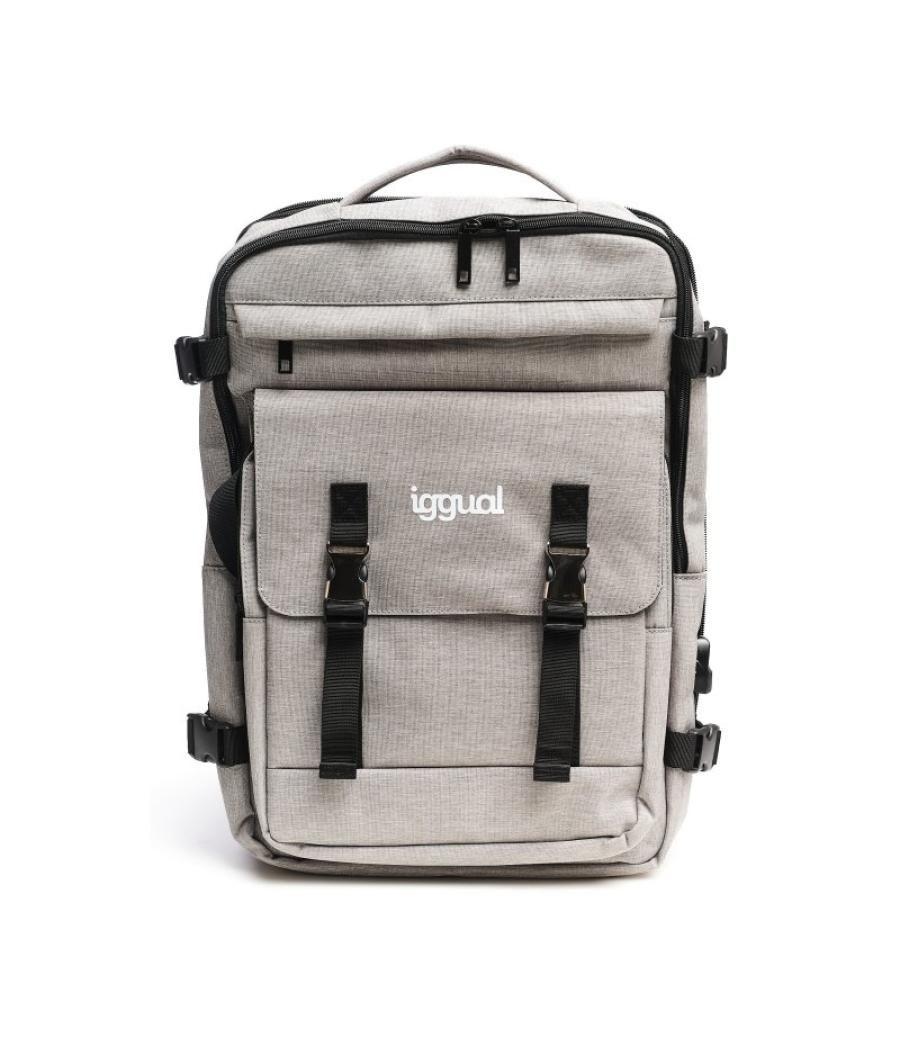 Iggual mochila viaje all-round urban xl gris