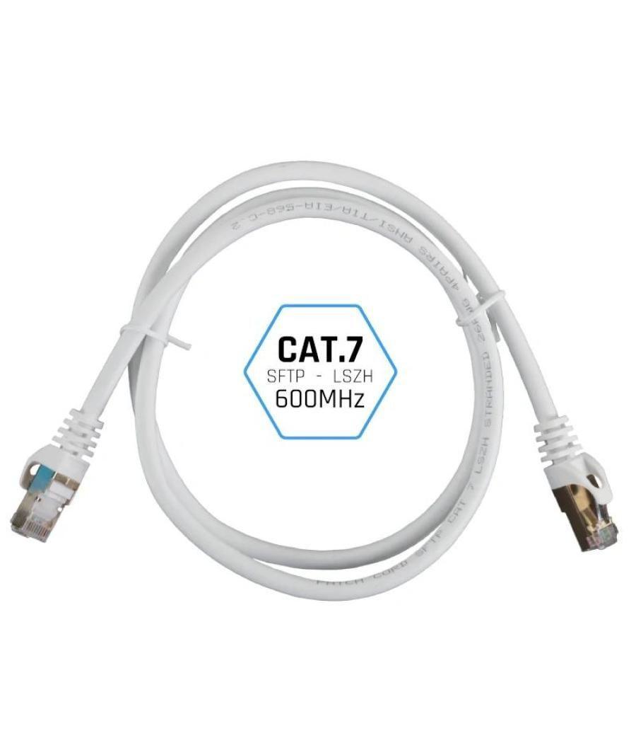 Iggual latiguillo cat7 sftp lszh 1 metro blanco