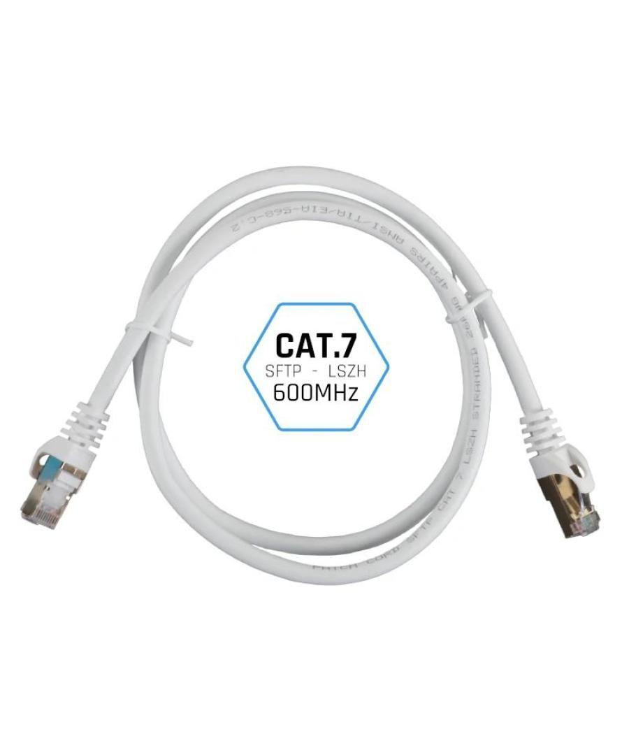 Iggual latiguillo cat7 sftp lszh 2 metros blanco