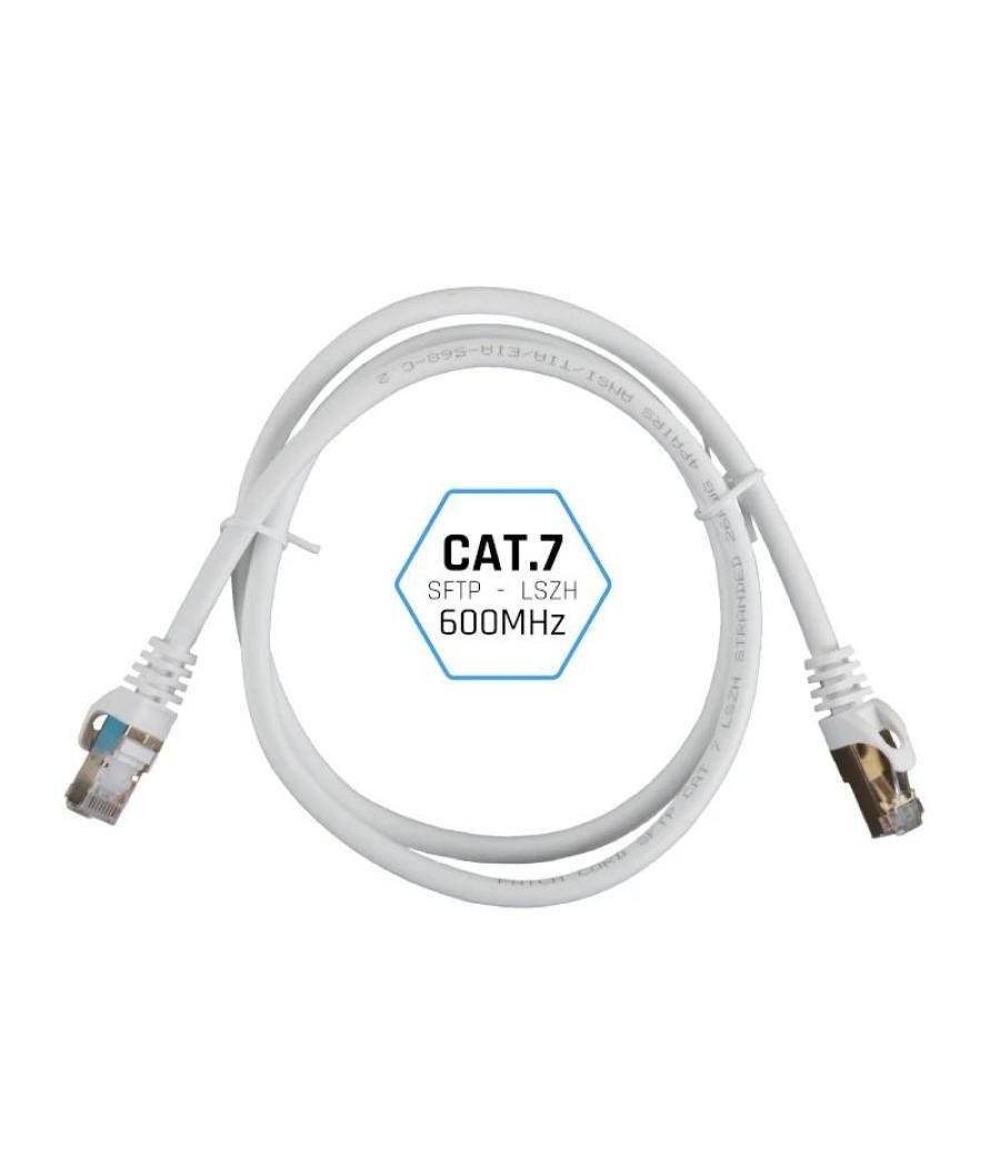 Iggual latiguillo cat7 sftp lszh 15 metros blanco