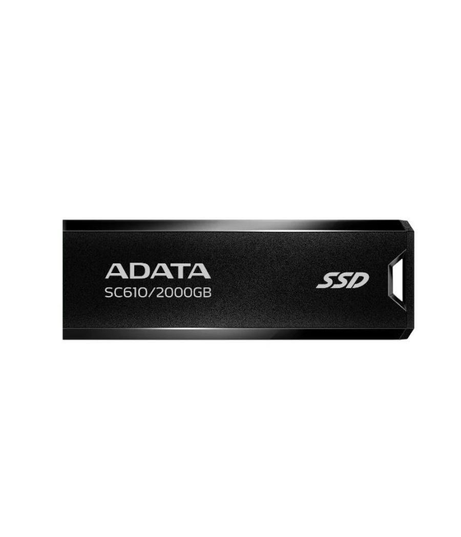 Adata sc610 ssd externo 2tb usb 3.2 gen2 negro