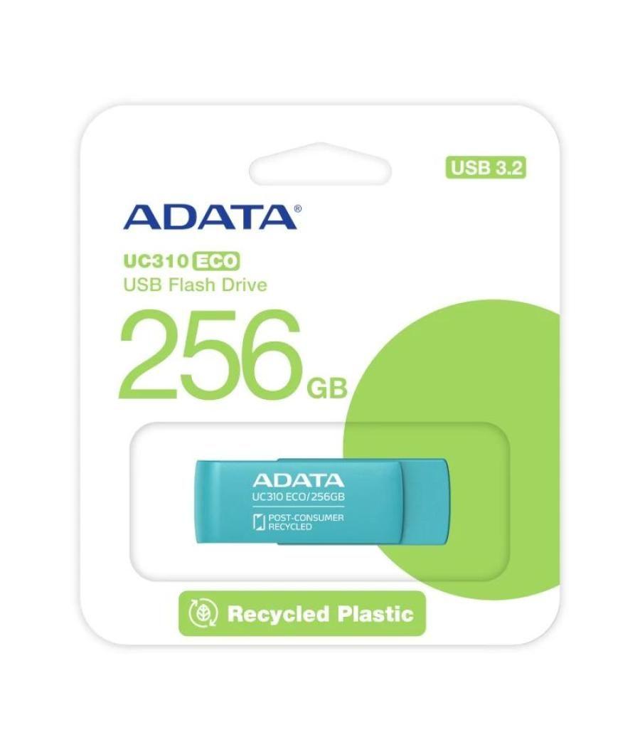 Adata lapiz usb uc310 256gb usb 3.2 eco-friendly