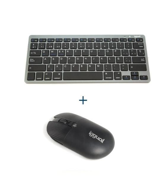 Iggual kit bundle teclado + ratón yin bluetooth