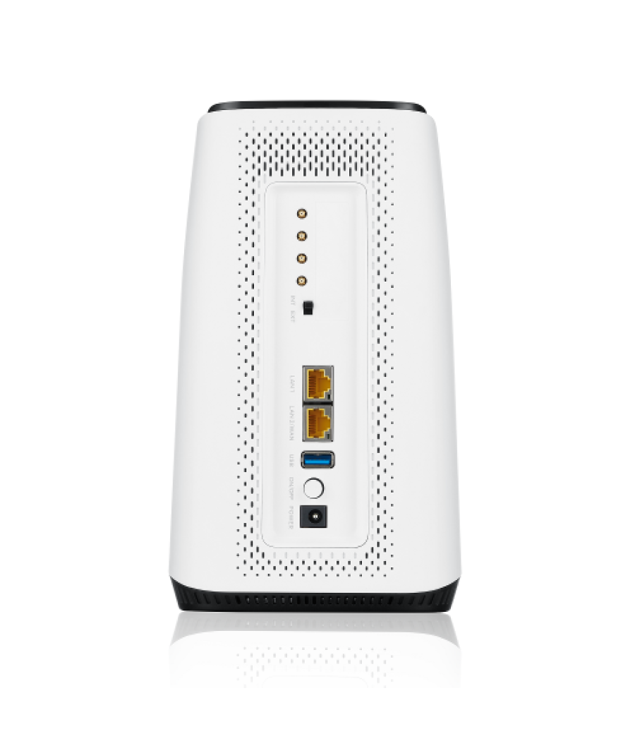 Zyxel fwa510 router inalámbrico multi-gigabit ethernet tribanda (2,4 ghz/5 ghz/5 ghz) 5g negro, blanco