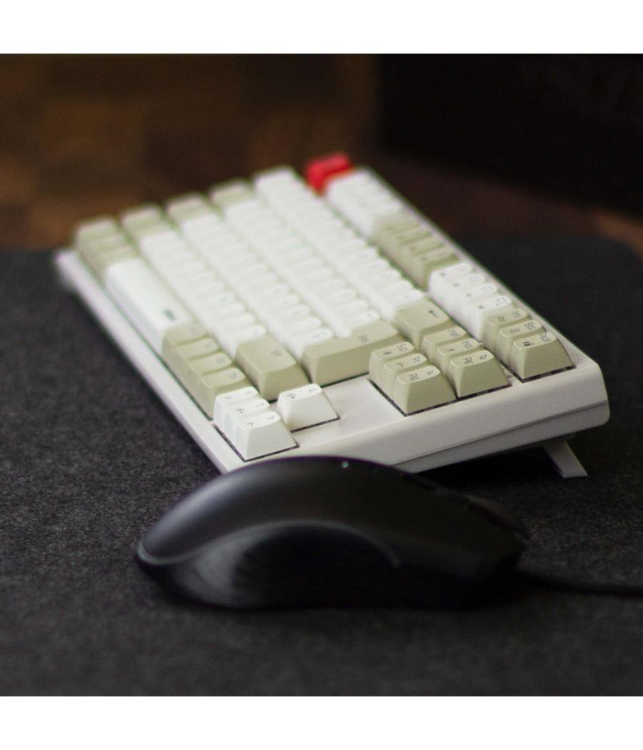 Teclado gaming royal pbt mecanico blanco