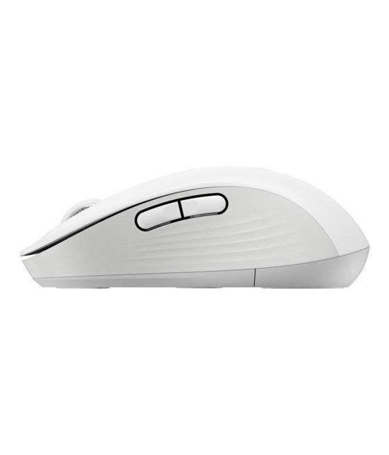 Mouse raton logitech m650 grande optico wireless inalambrico blanco crudo