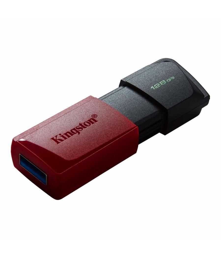 Memoria usb 3.2 kingston 128gb datatraveler dtxm rojo