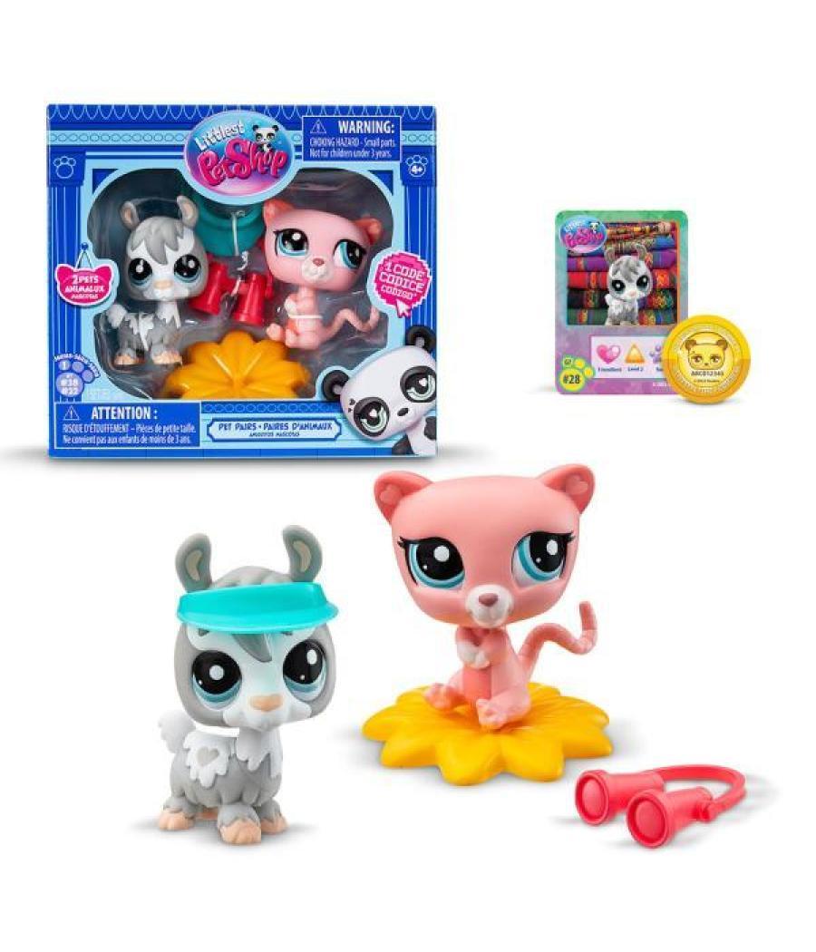 Mascotas little pet shop pack de 2 mascotas - 1 unidad aleatoria