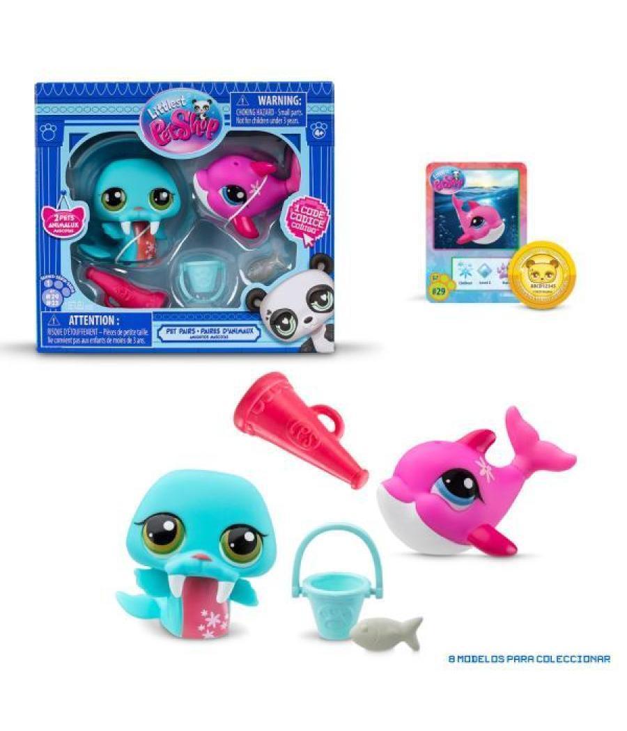 Mascotas little pet shop pack de 2 mascotas - 1 unidad aleatoria