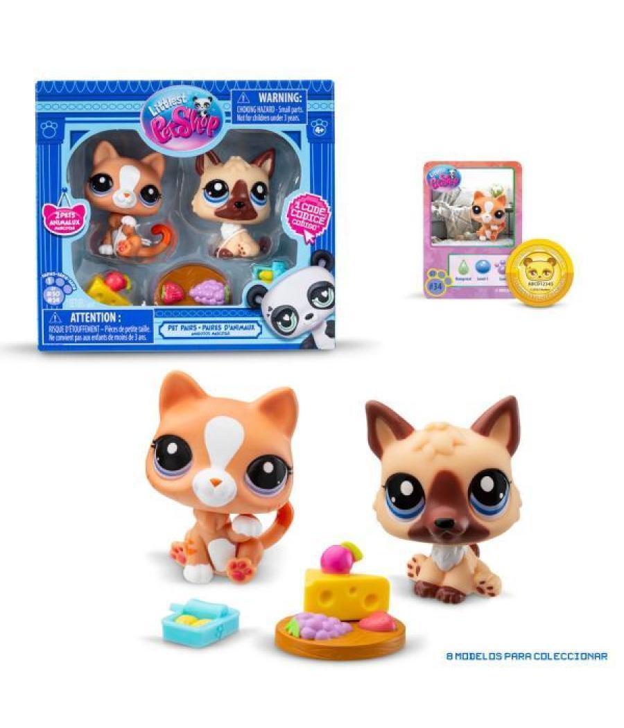 Mascotas little pet shop pack de 2 mascotas - 1 unidad aleatoria