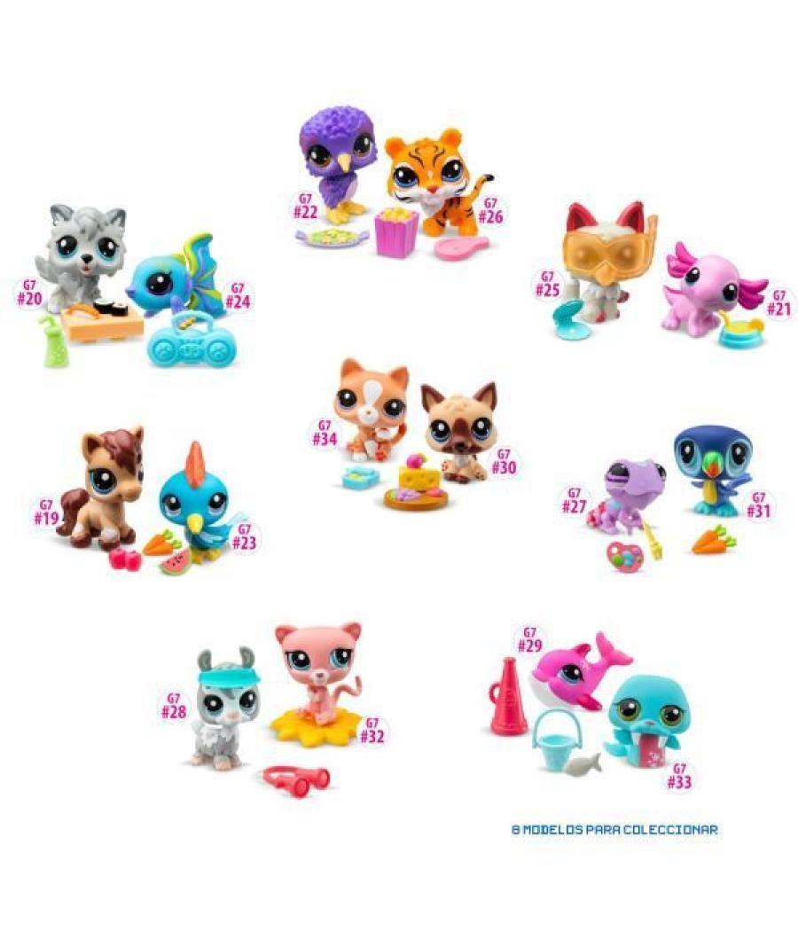 Mascotas little pet shop pack de 2 mascotas - 1 unidad aleatoria