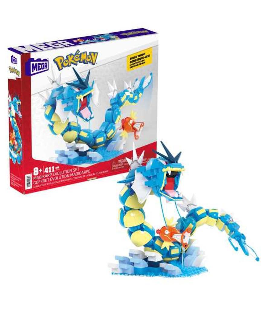 Magikarp evolution set mega construx 411 piezas pokemon