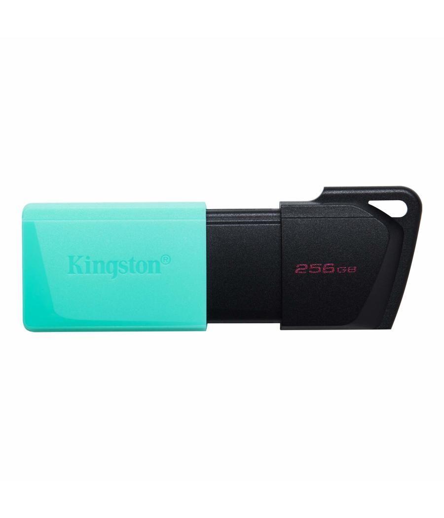 Memoria usb 3.2 kingston 256gb datatraveler dtxm turquesa