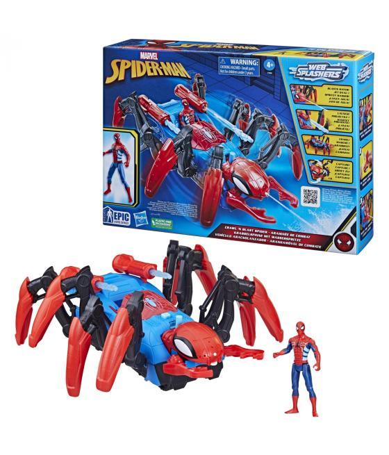 Figura hasbro marvel spiderman web splashers