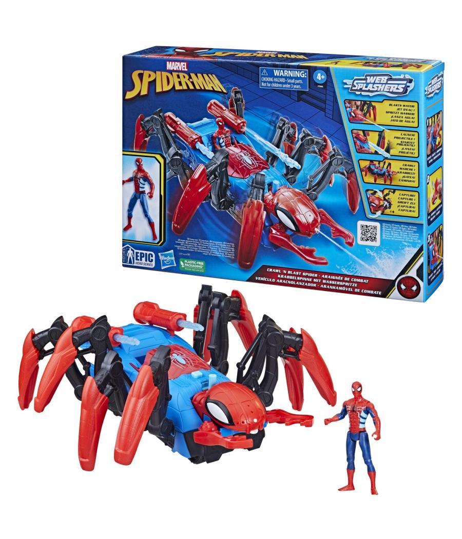 Figura hasbro marvel spiderman web splashers