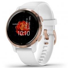 Smartwatch Garmin Venu 2S Notificaciones/ Frecuencia Cardíaca/ GPS/ Oro Rosa y Blanco - Imagen 1