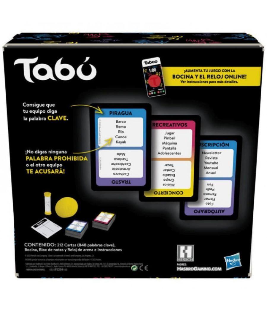 Juego de mesa hasbro tabú