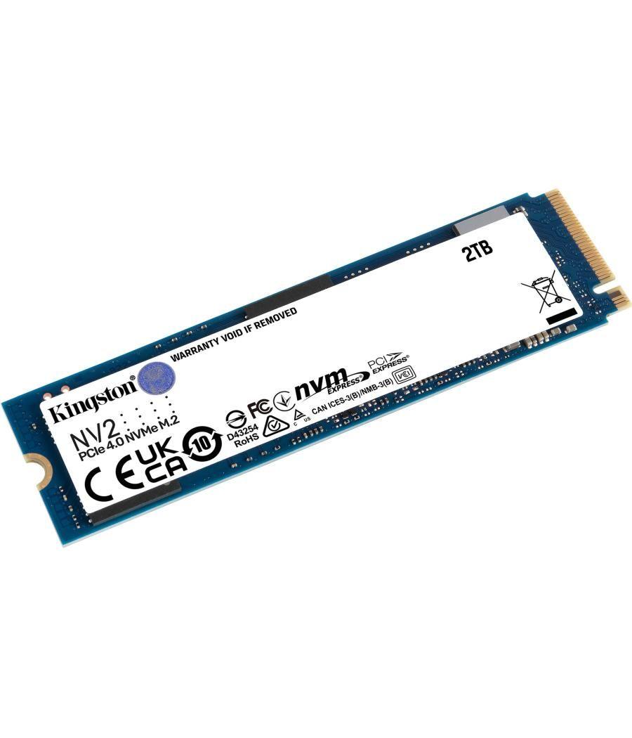 Disco duro interno solido hdd ssd kingston nv2 2tb m2 nvme snv2s - 2000g