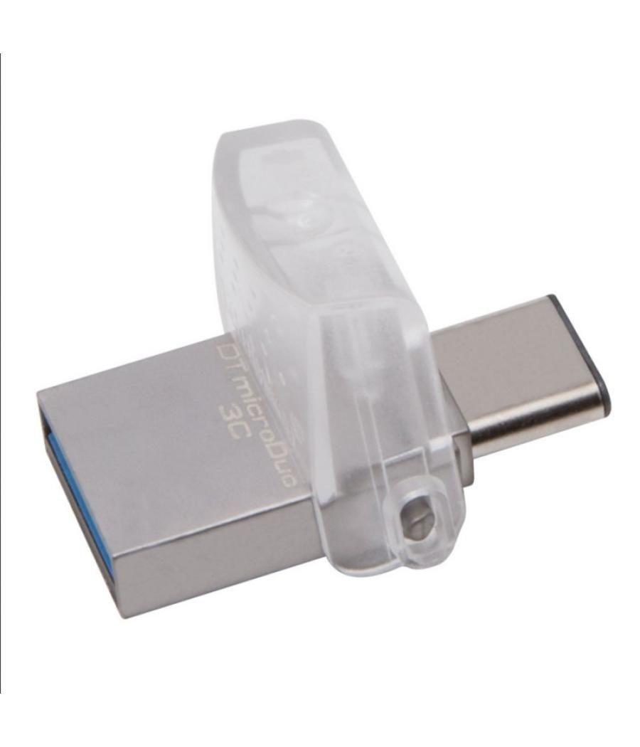 Memoria usb 3.2 usb tipo c kingston 256gb datatraveler micro duo
