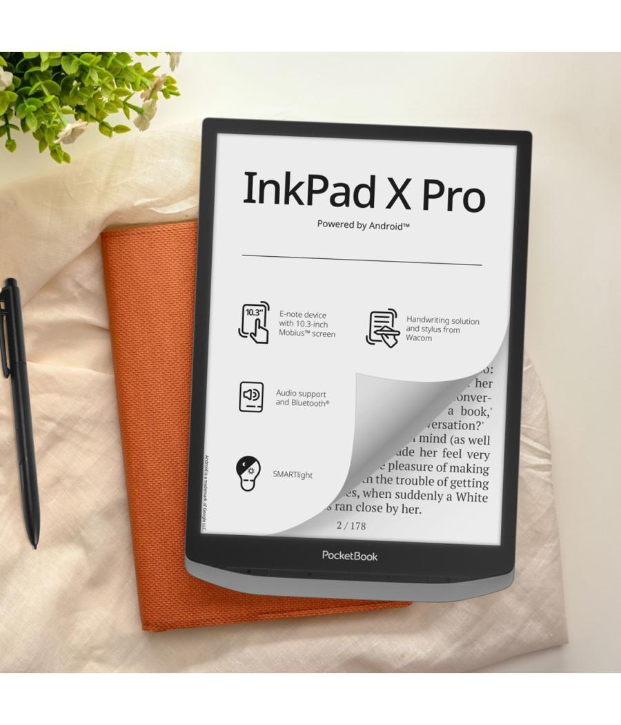 E - note pocketbook inkpad x pro ereader 10.3pulgadas 32gb gris niebla - misty grey