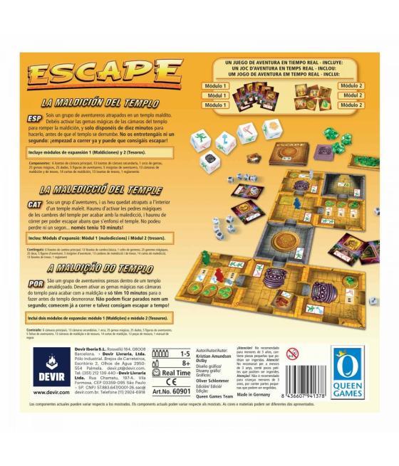 Juego de mesa devir escape