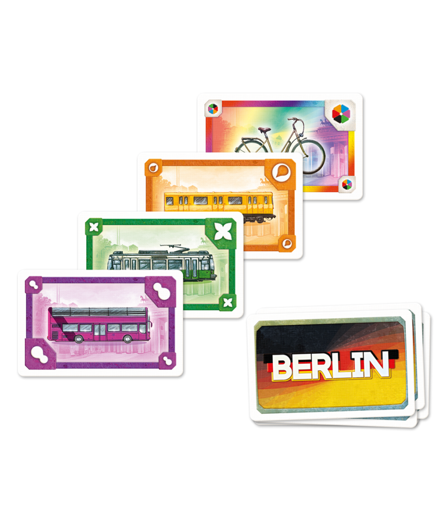 Juego de mesa ¡aventureros al tren! berlín pegi 8