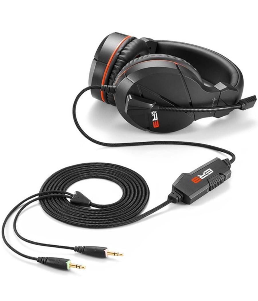 Auriculares gaming sharkoon rush er3 negro microfono alambrico