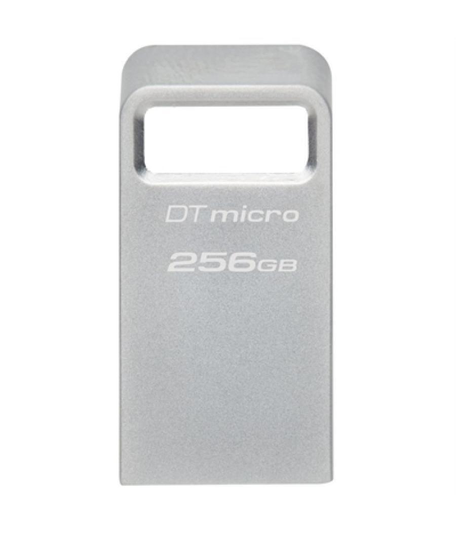 Memoria usb 3.2 kingston 256gb datatraveler dtmc3g2 metal