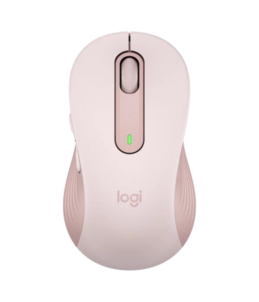 Mouse raton logitech m650 grande optico wireless inalambrico rosa