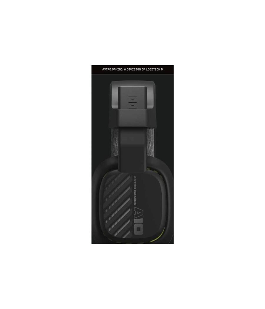 Auriculares con microfono logitech a10 astro gaming gen 2 jack 3.5mm negro