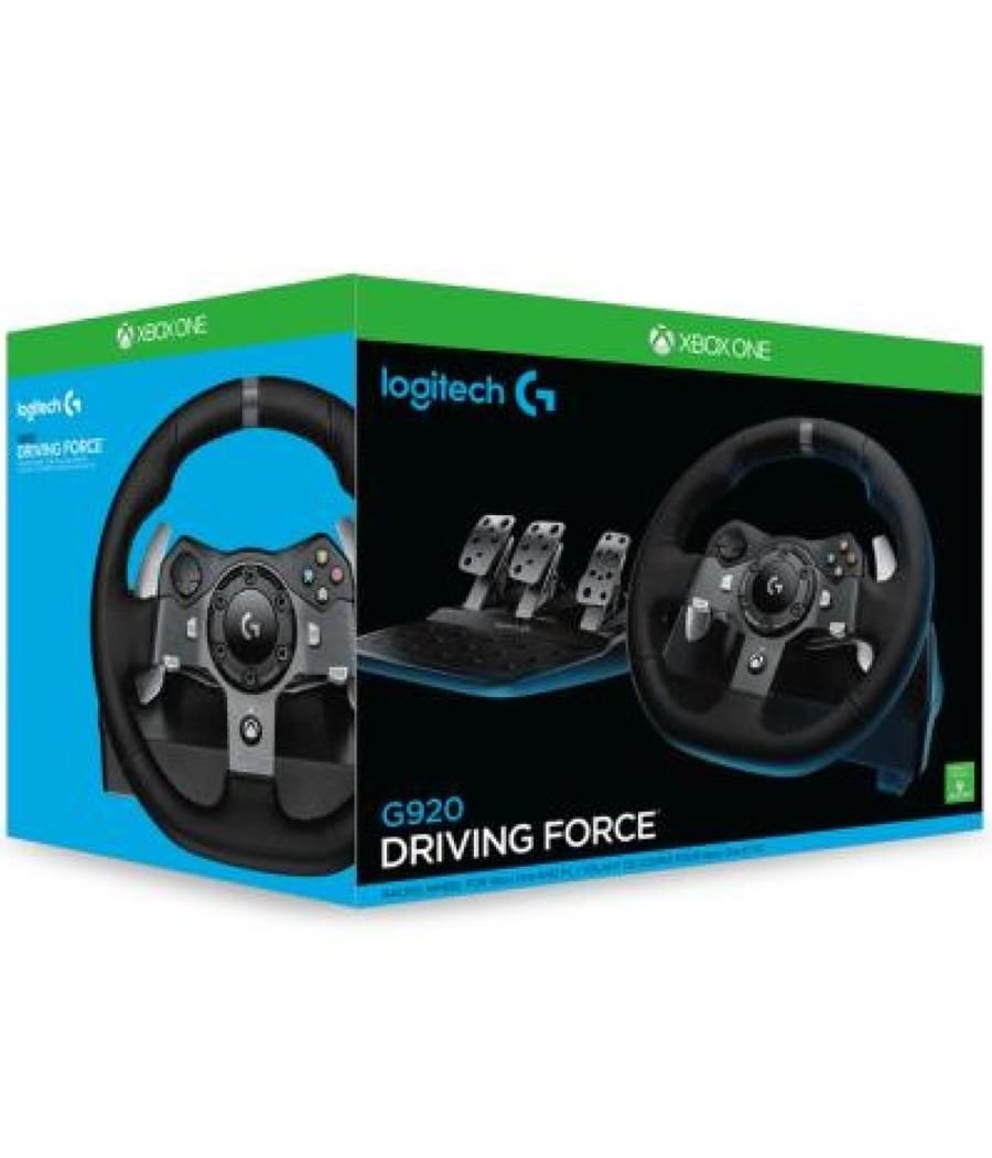Volante logitech g920 gaming driving force racing wheel para pc & xbox