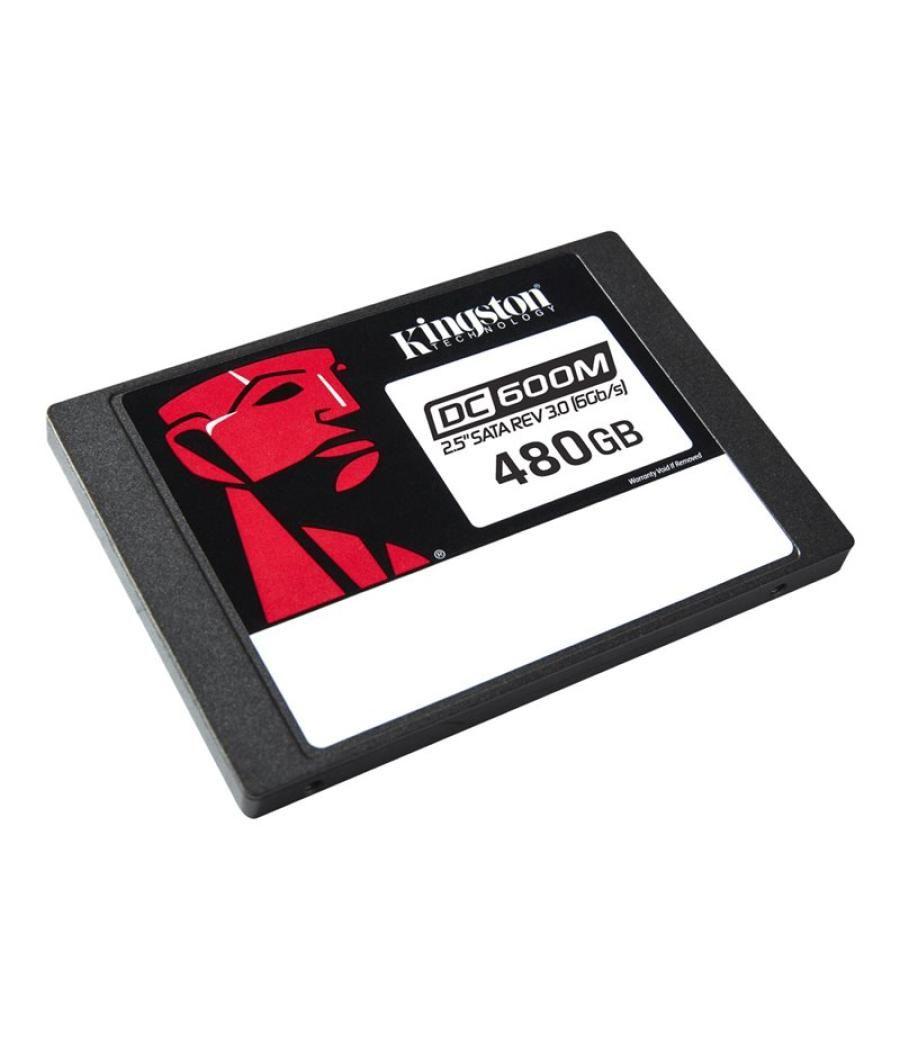 Disco duro interno solido ssd kingston data center 600m 480gb 2.5pulgadas sata 6gb - s