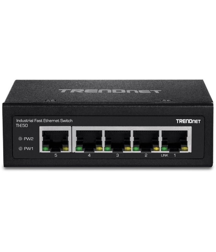 Switch trendnet ti-e50 5 puertos/ rj-45 10/100