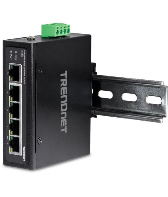 Switch trendnet ti-e50 5 puertos/ rj-45 10/100