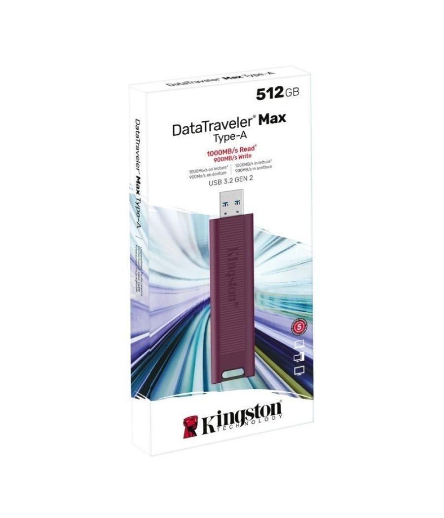 Pendrive 512gb kingston datatraveler max usb 3.2