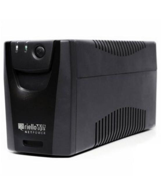 Sai riello net power - npw 800 va / 480w - 10` line interactive 2 x shucko