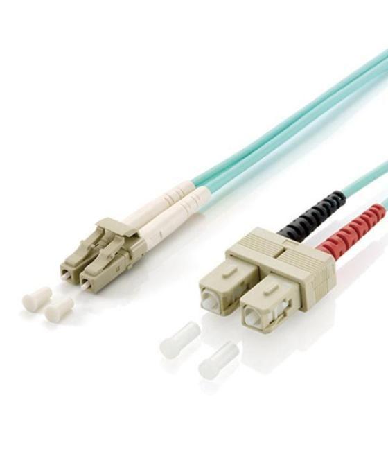 Cable fibra optica om3 duplex libre halogenos sc/sc 50/125u 10m libre halogenos
