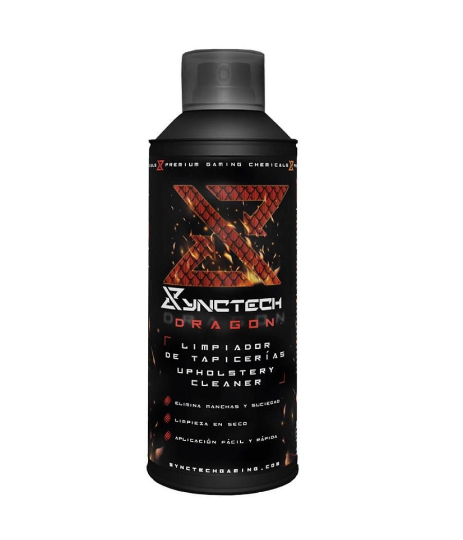 Synctech espuma activa dragon spray 400ml para tapicerias limpieza en seco agradable olor no contiene amoniaco 8002s0020