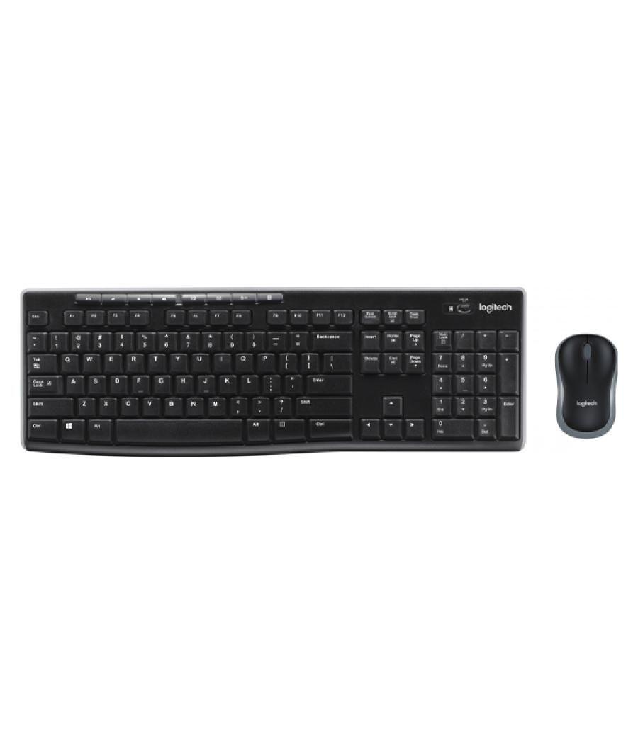 Teclado logitech wireless combo mk270 aleman p/n: 920-004511